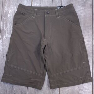 Kuhl Renegade Shorts Mens 30 Brown Hiking Outdoor Cargo Technical Stretch